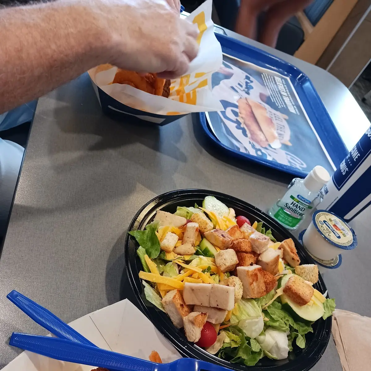 Chicken Tenders Combo Salad