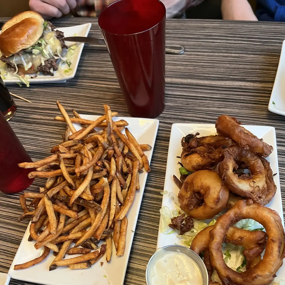 Fries and Onion Rings
