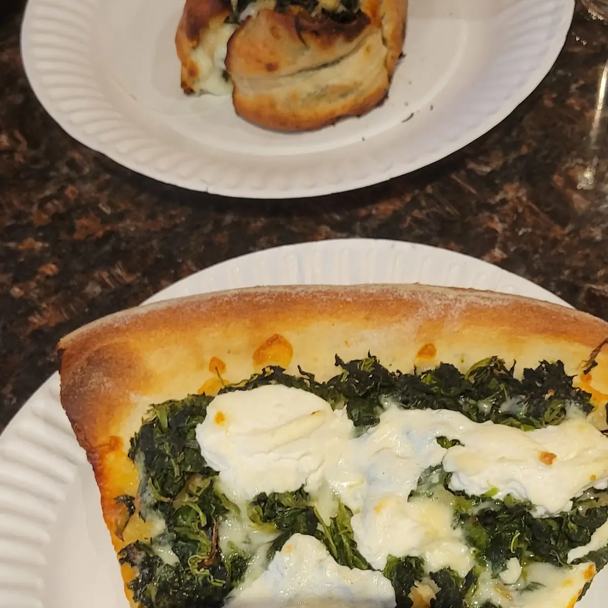 Spinach Pizza