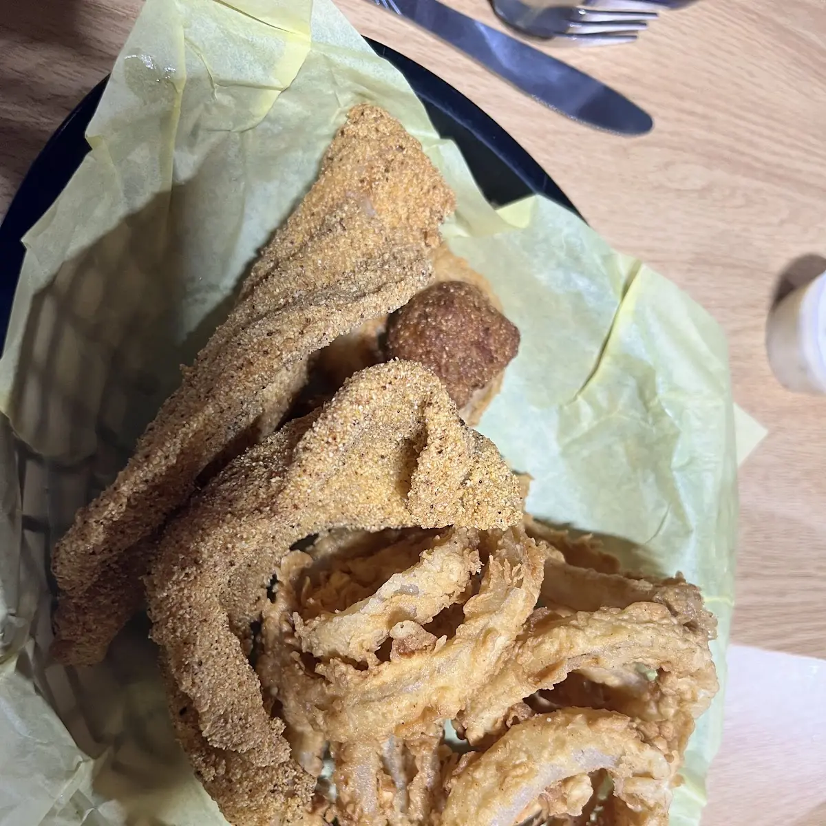 Hand-Battered Onion Rings