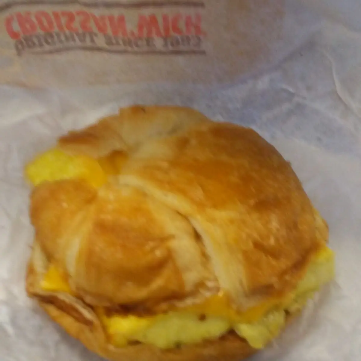 Egg and Cheese Croissant