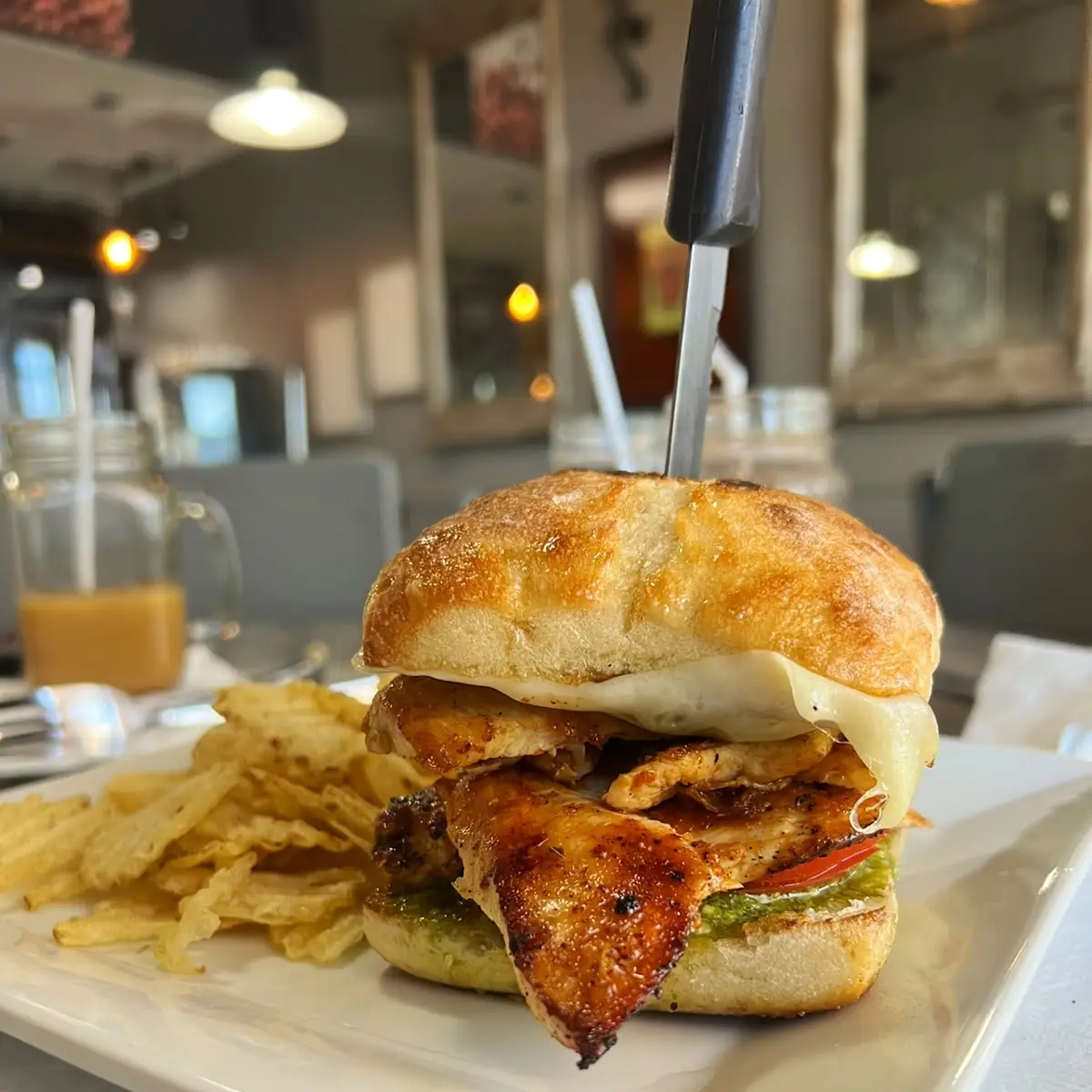 Chicken Pesto Sandwich