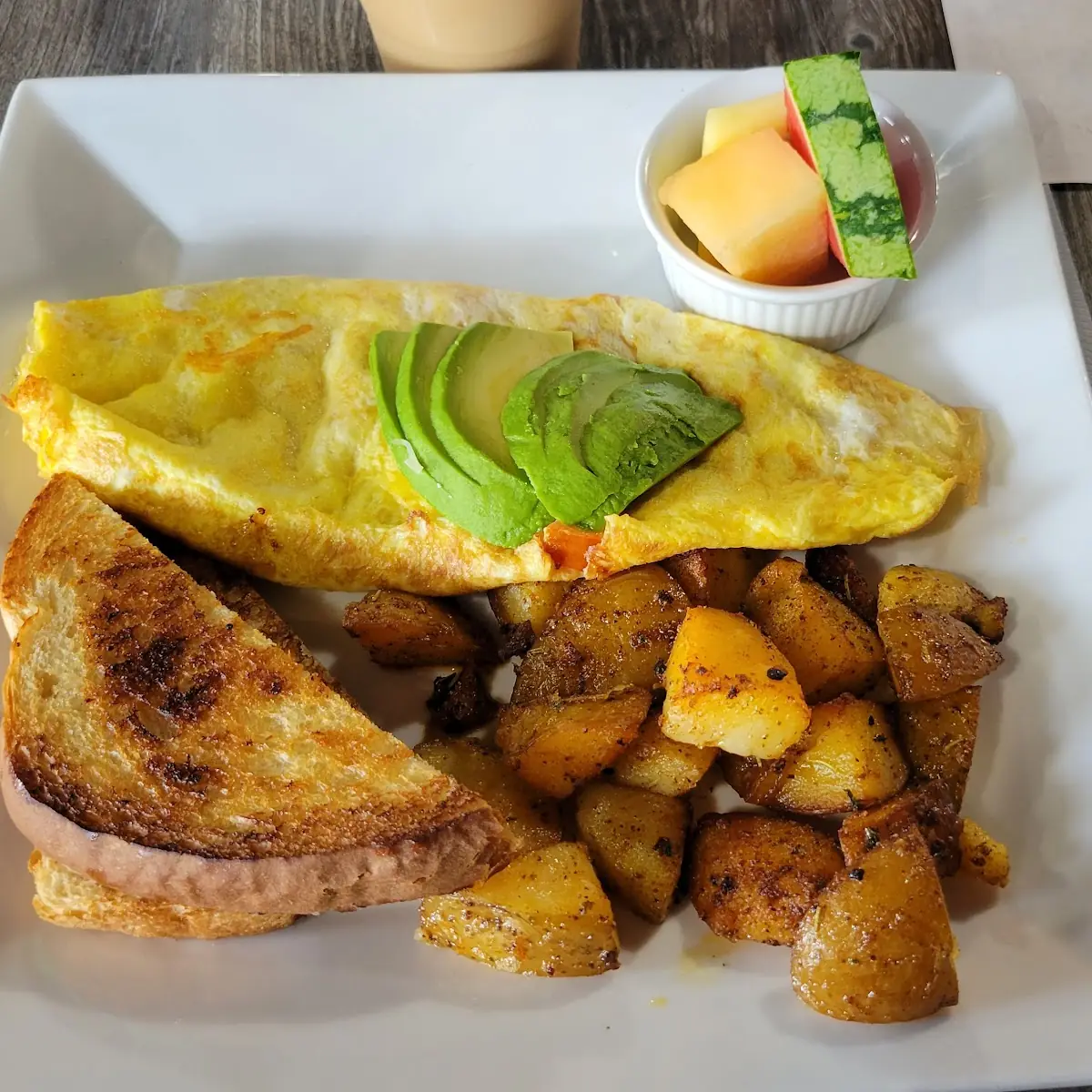 Phoenix Omelette with Sourdough Toast