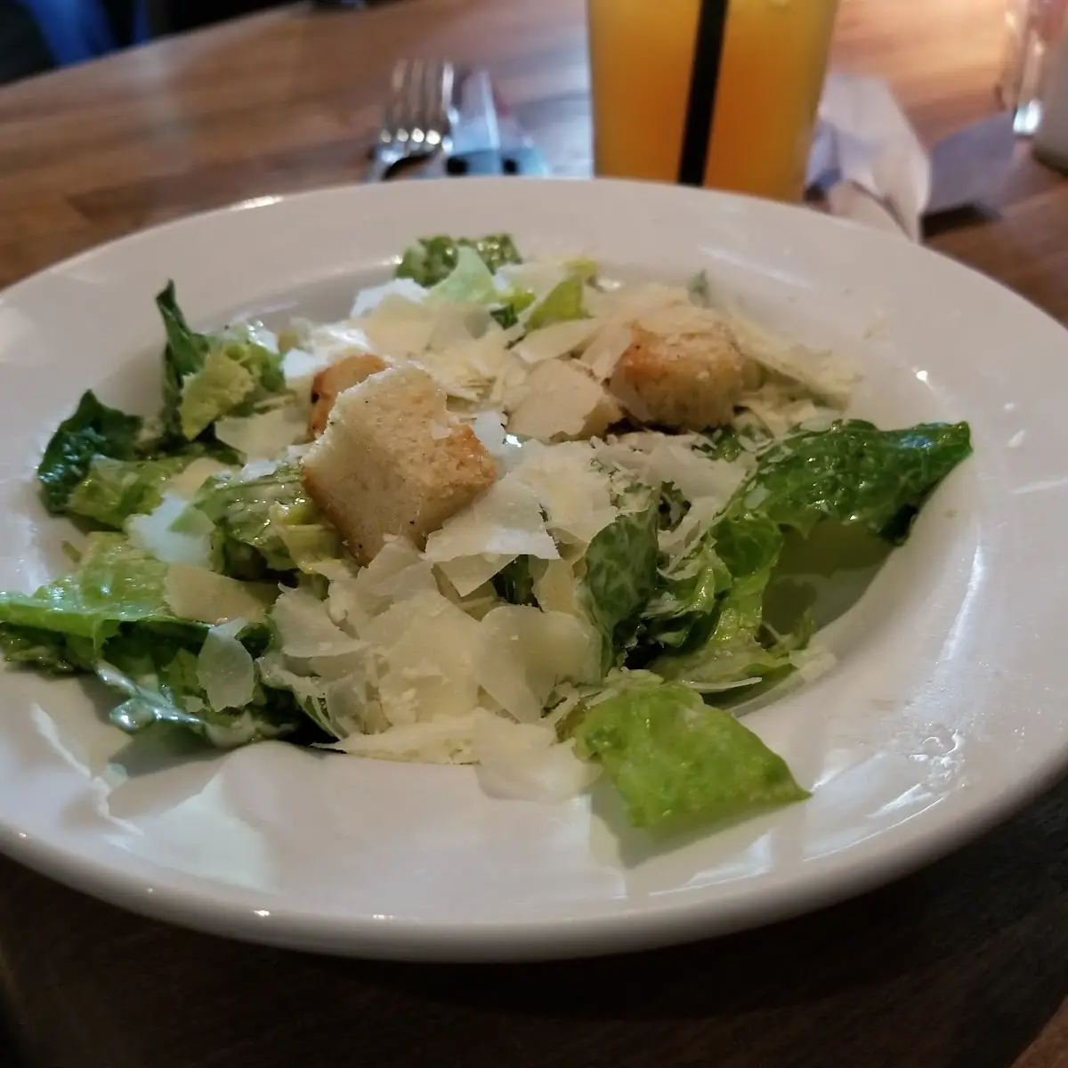 Caeser Pasta Salad with Salmon