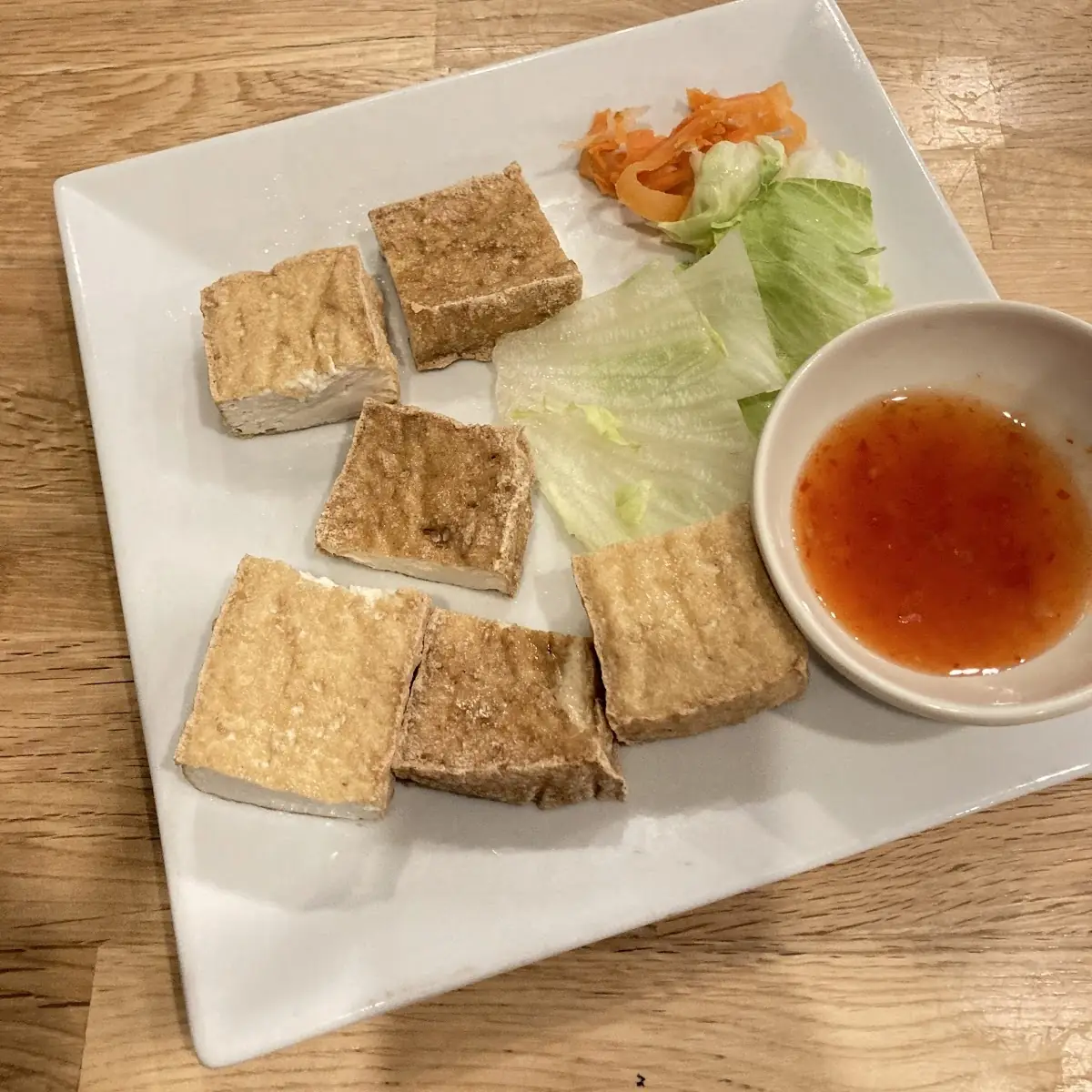 Fried Tofu - Dau Hu Chien 6 pcs