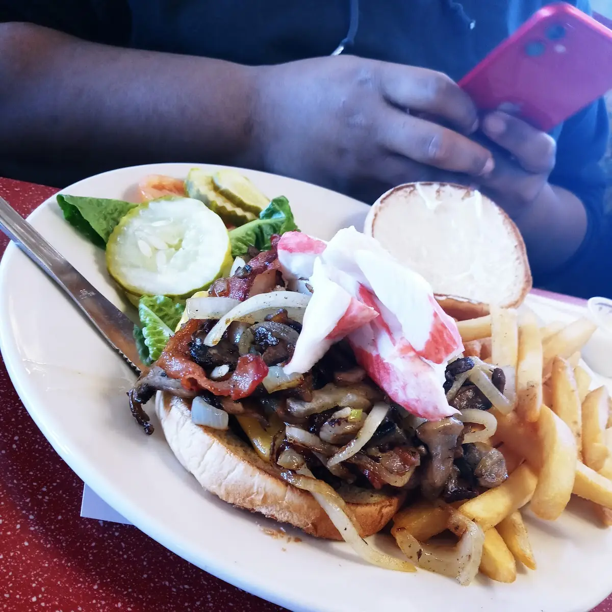 Seafood Crab Burger