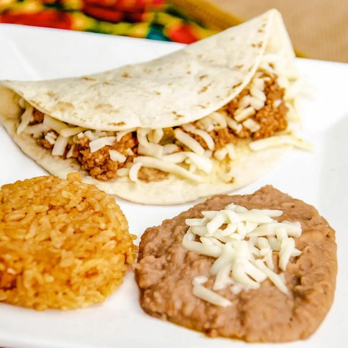 Steak Quesadilla Enfrijoladas