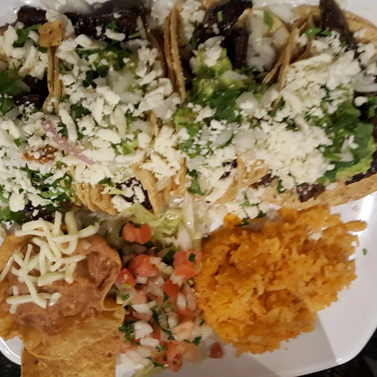 POLLO ASADO TACO