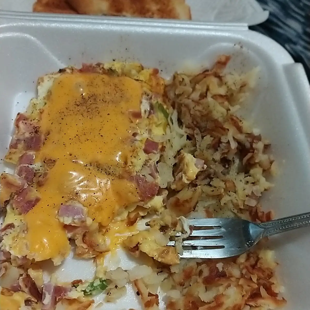 Omelette Hash Browns