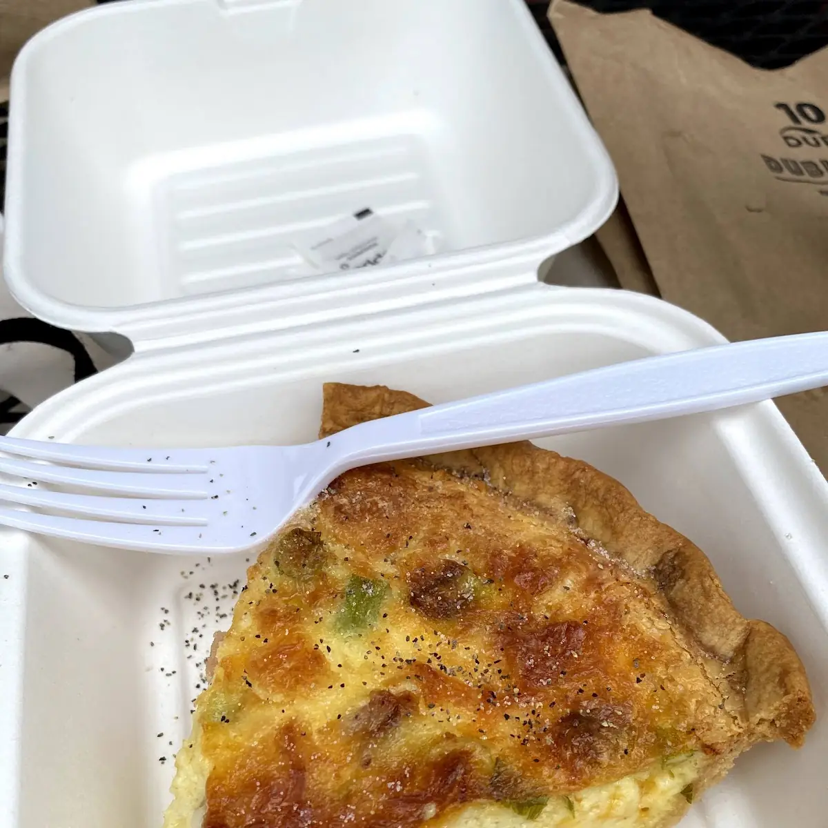 Red Pepper Quiche