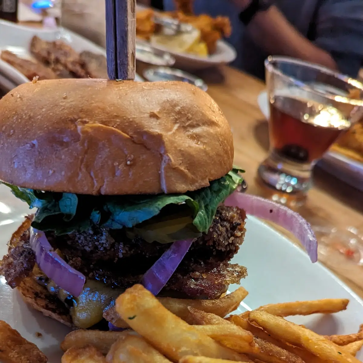 Candied Bacon Burger