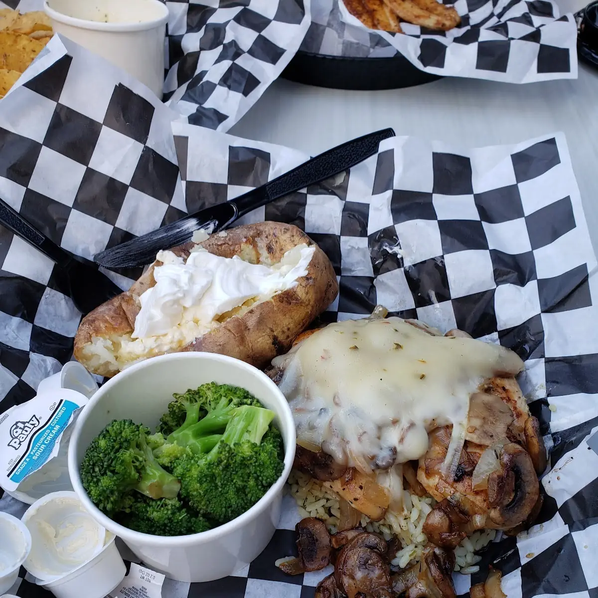 Grilled Chicken Sandwich Platter