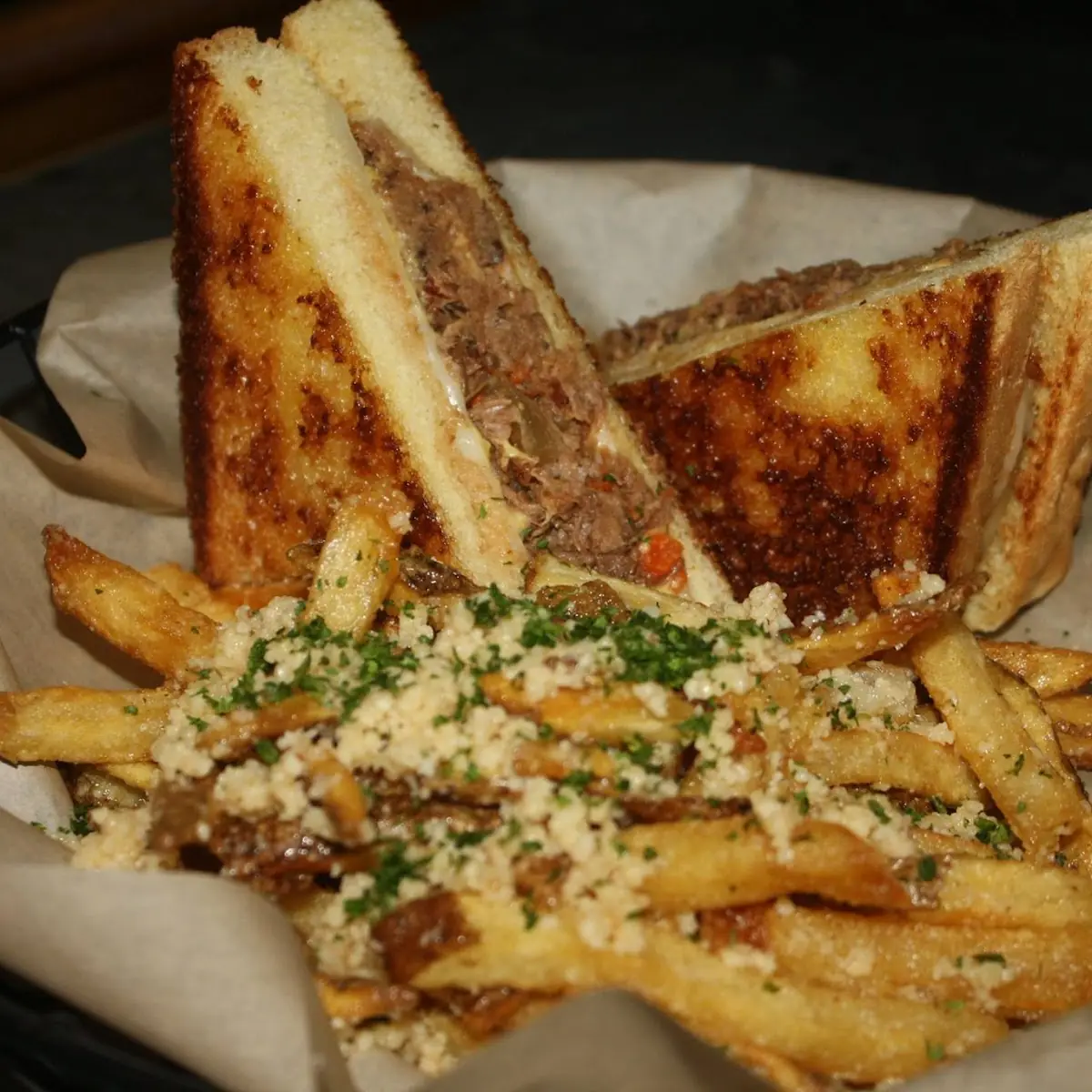 Garlic Parmesan Fries