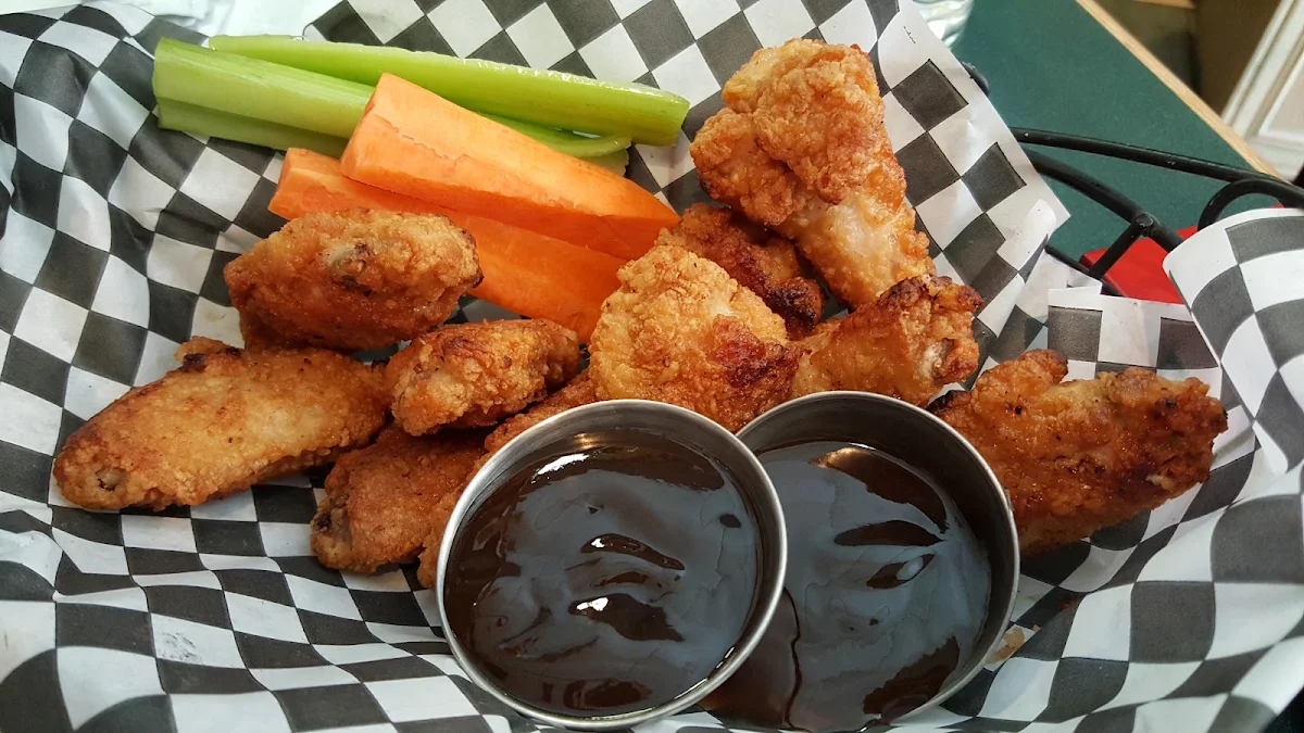 Baked Chicken Wing with Sauce on the Side, Jim's Pizza & Pasta