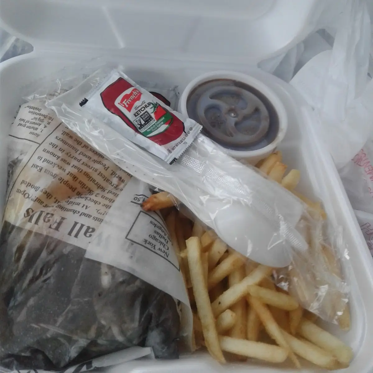 Philly Cheese Steak Poboy Combo