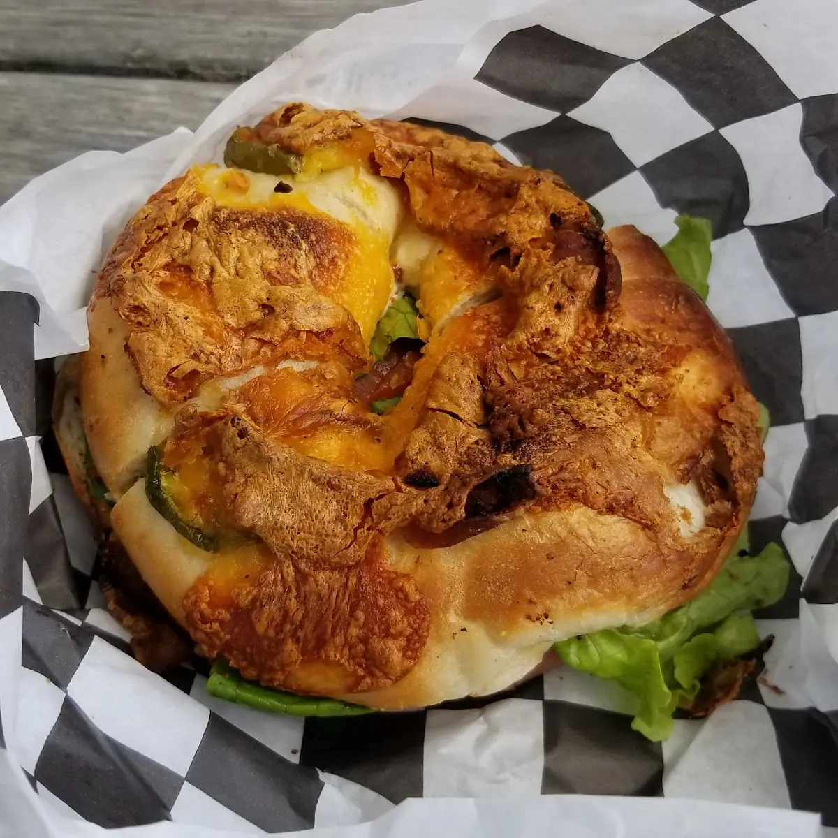 Bacon and Jalapeno Burger