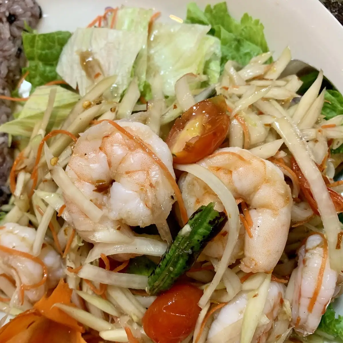 Papaya Salad Shrimp 5