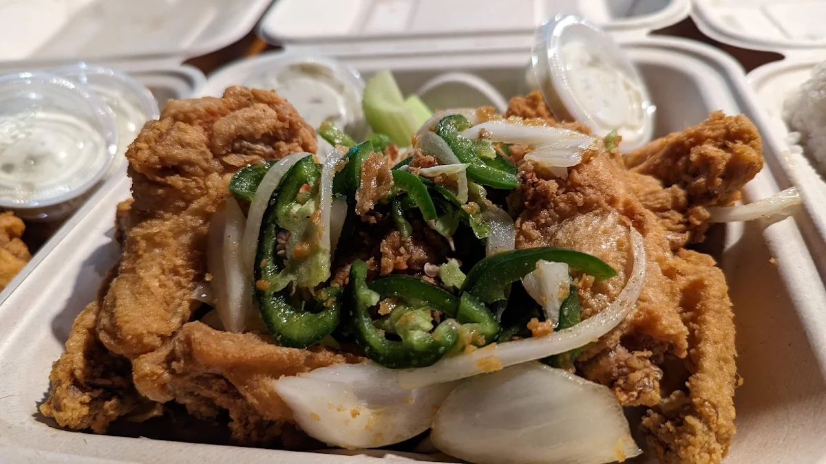 Salt and Pepper Chicken Wings