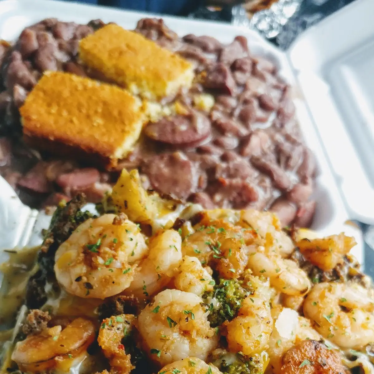 Surf and Turf Baked Potato