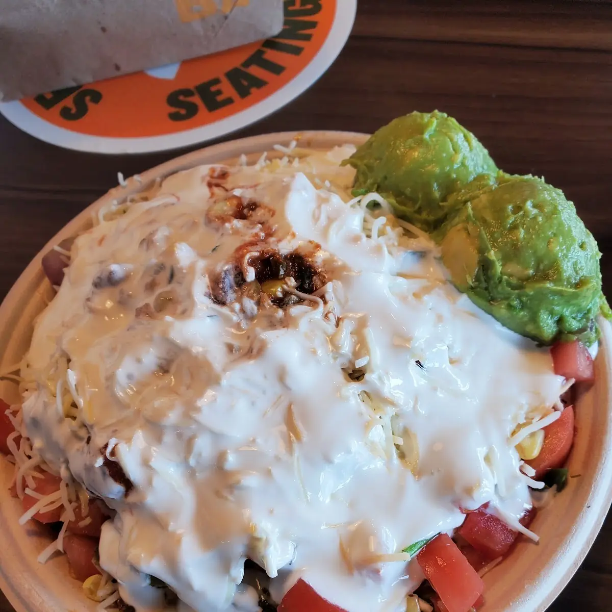 Steak Burrito Bowl with Everything