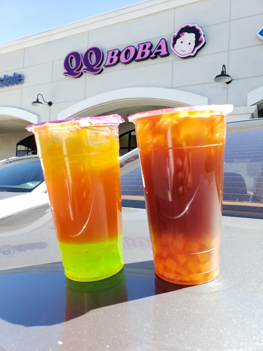 Peach Tea & Mango Tea