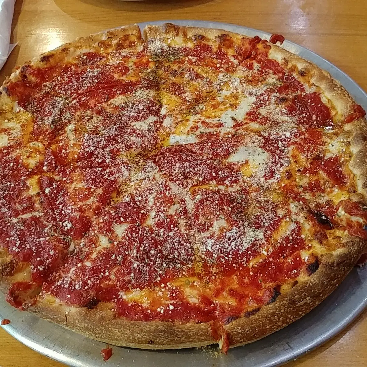 Chicago Style Deep Dish Cheese Pizza