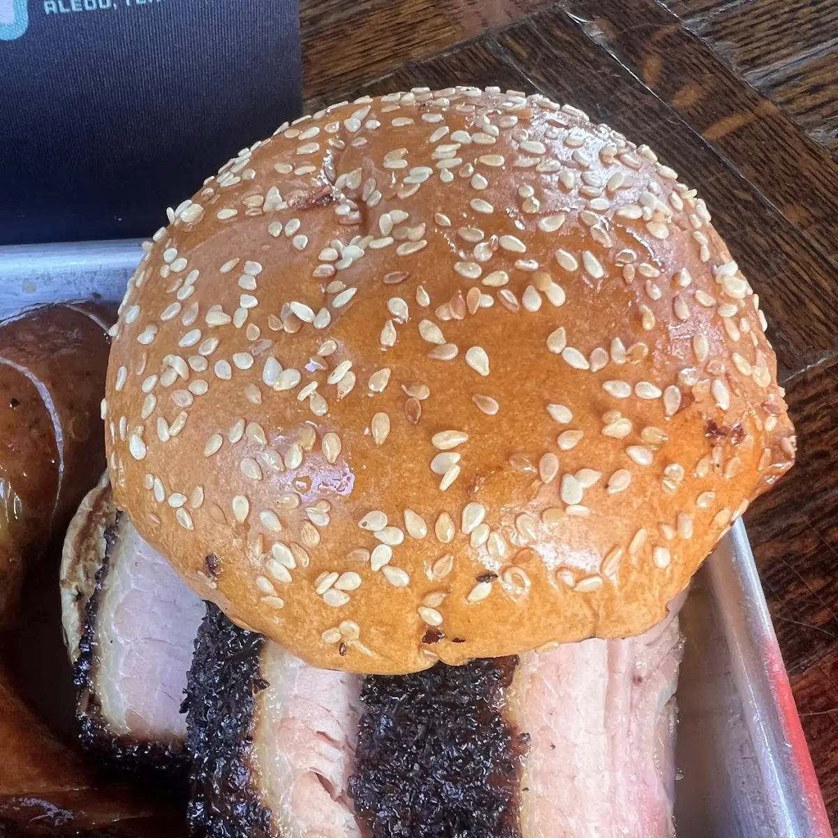 Bacon Brisket Sandwich