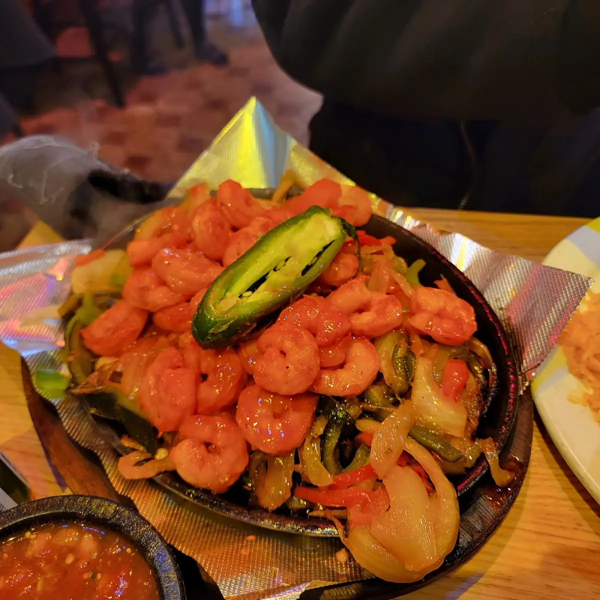 Shrimp Fajitas
