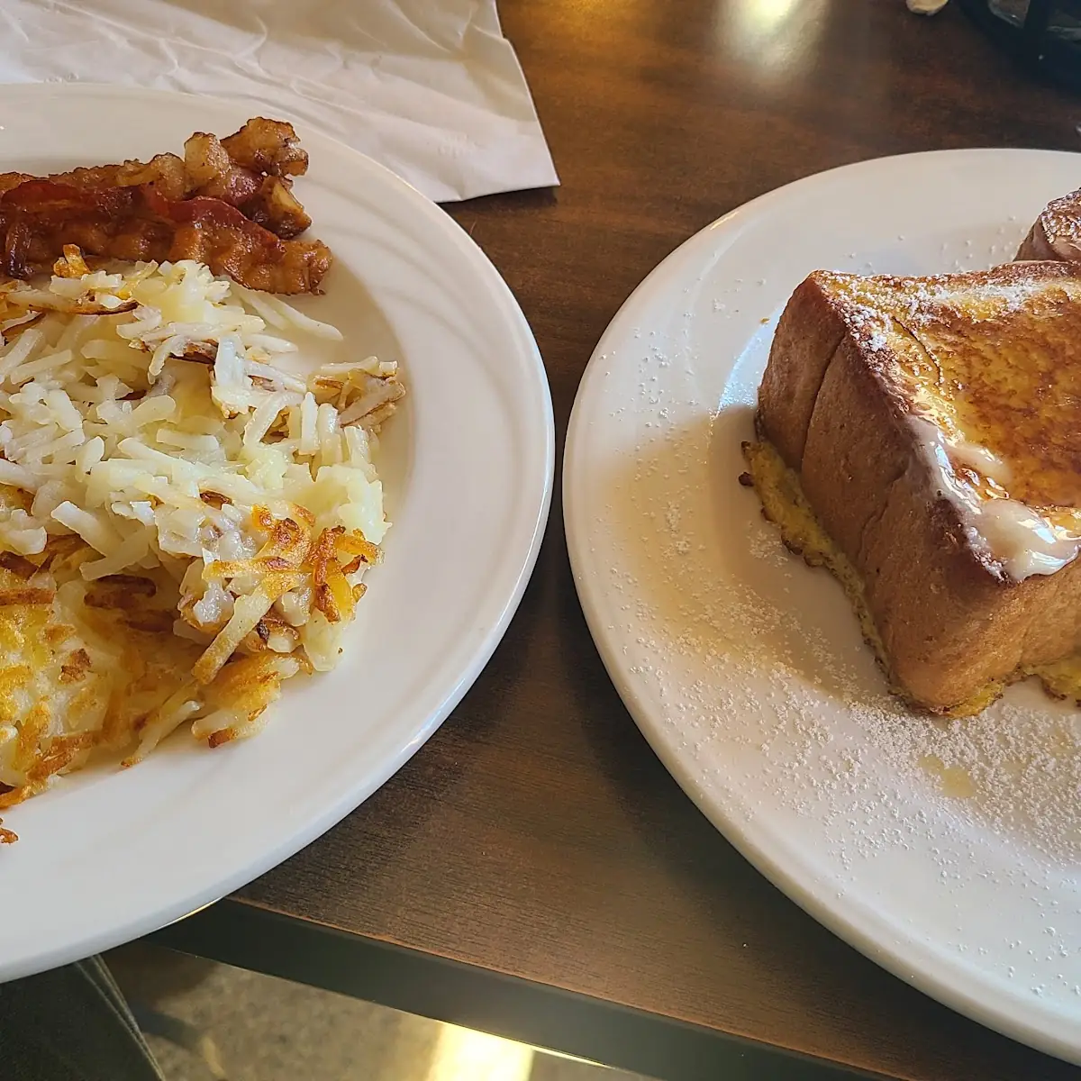 Homemade Thick Slice French Toast Combo