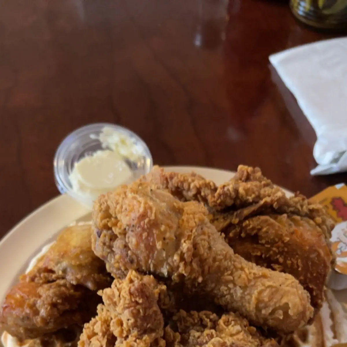 Fried Chicken and Waffle