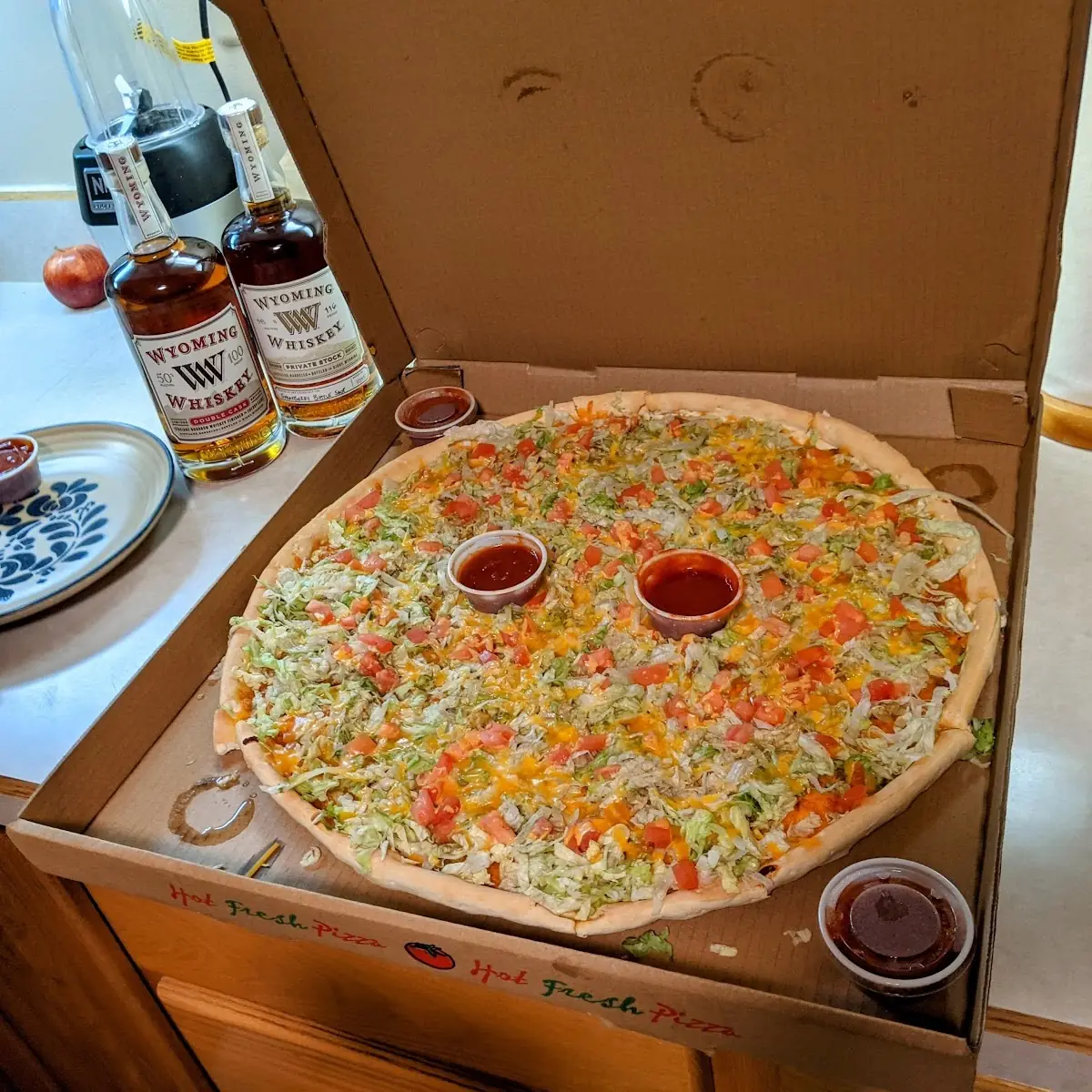 Taco Pizza