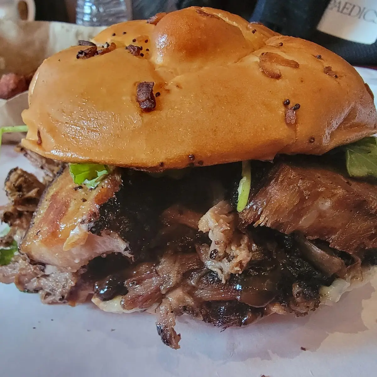 Blue Velvet w Pork Belly Add-On