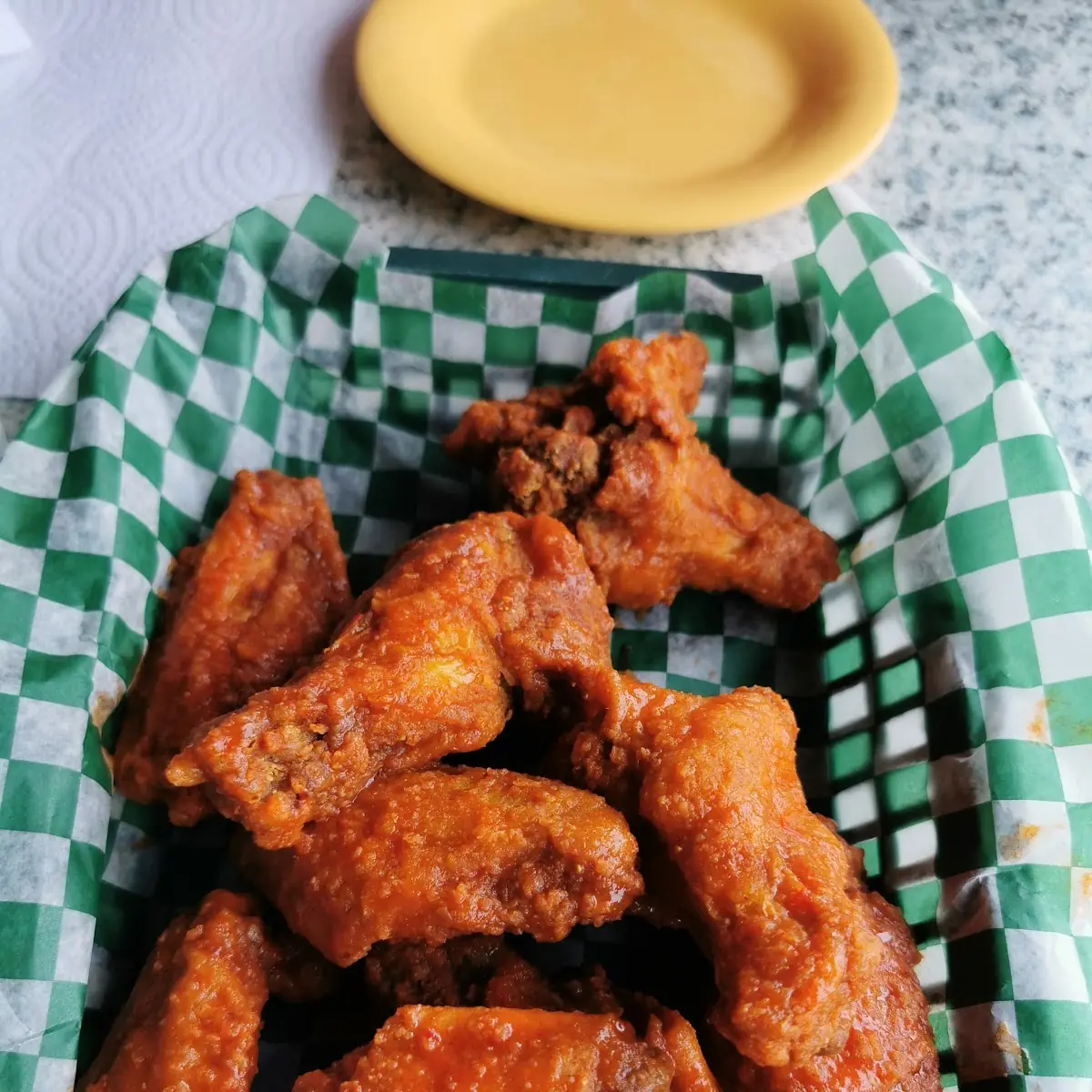 Happy Hour Wings Are Prepared