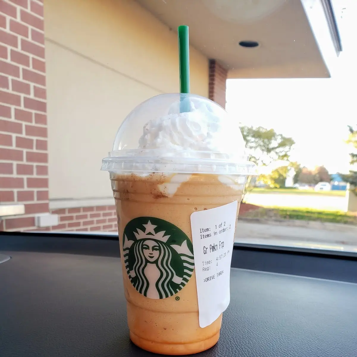 Carmel Crunch Frappuccino