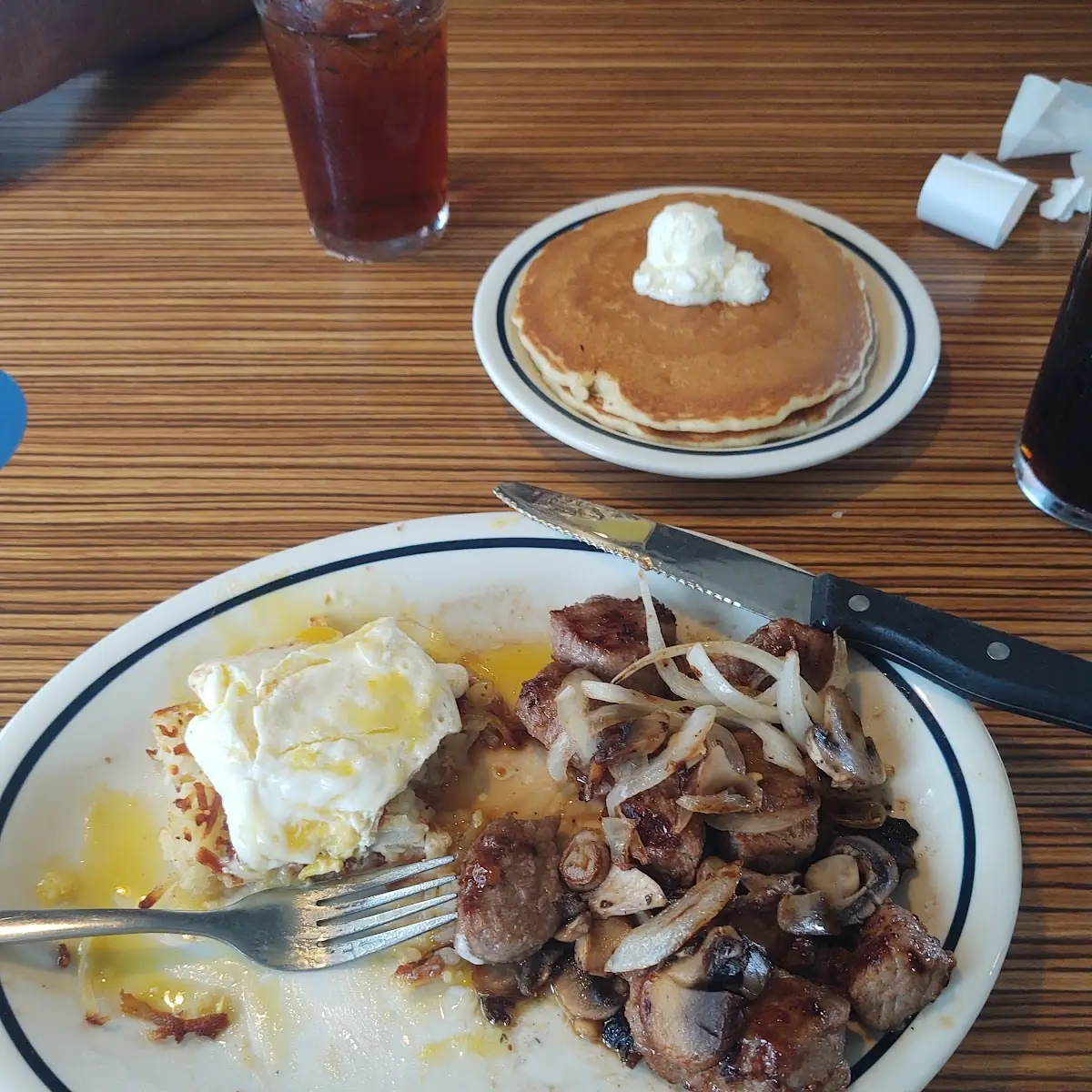 Beef Tips Eggs Hash Browns