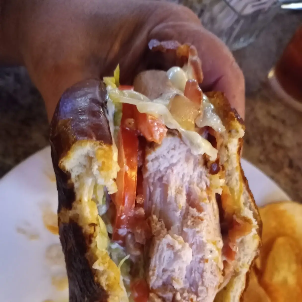 Chicken Bacon Ranch Sandwich