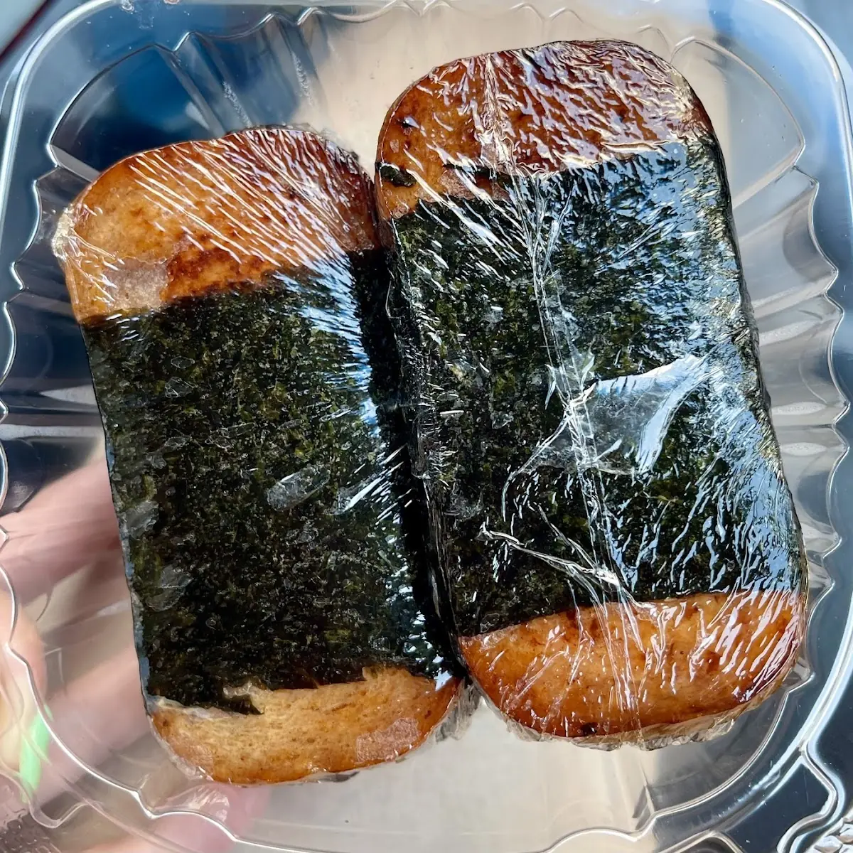 Musubi with Purple Rice