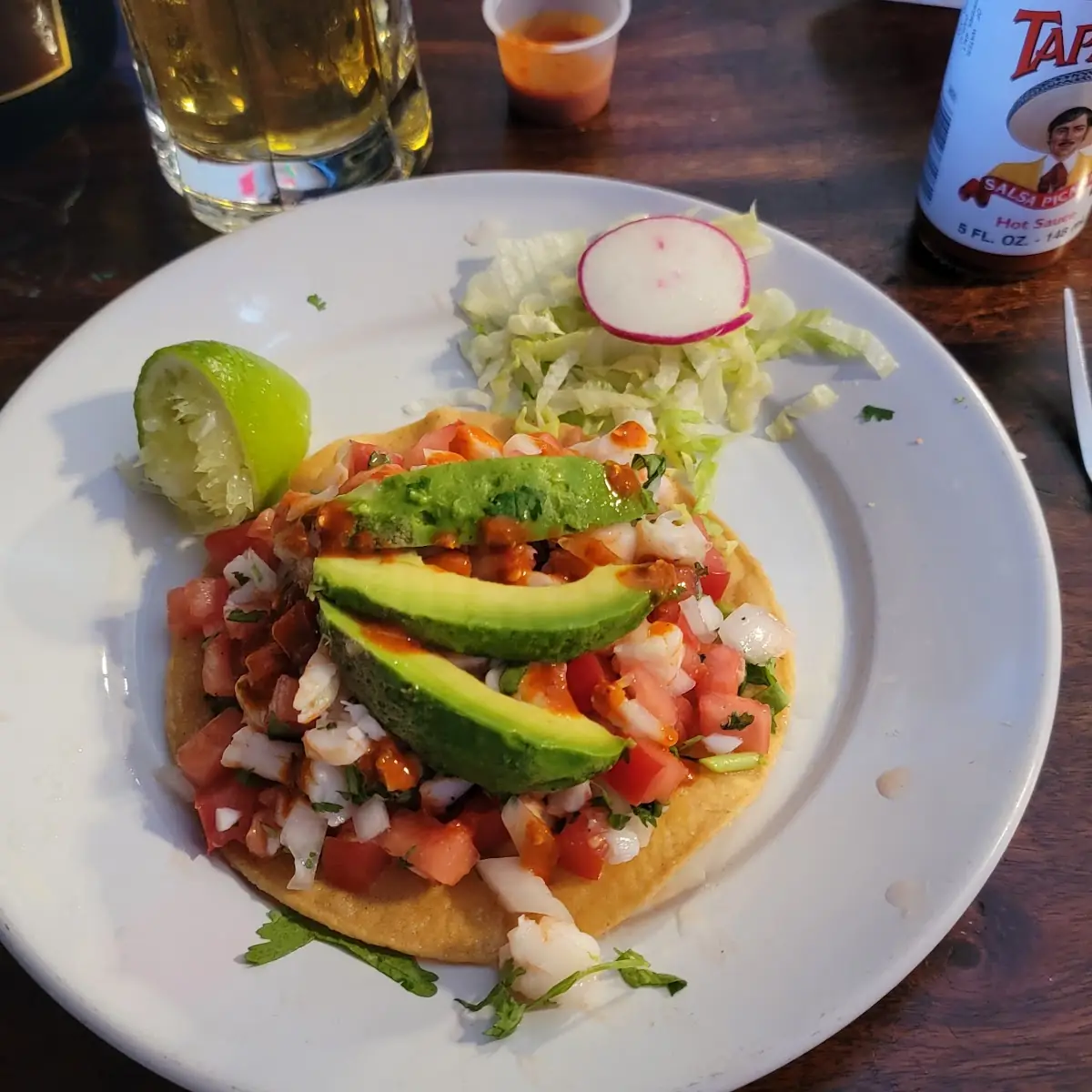 Tostada De Ceviche