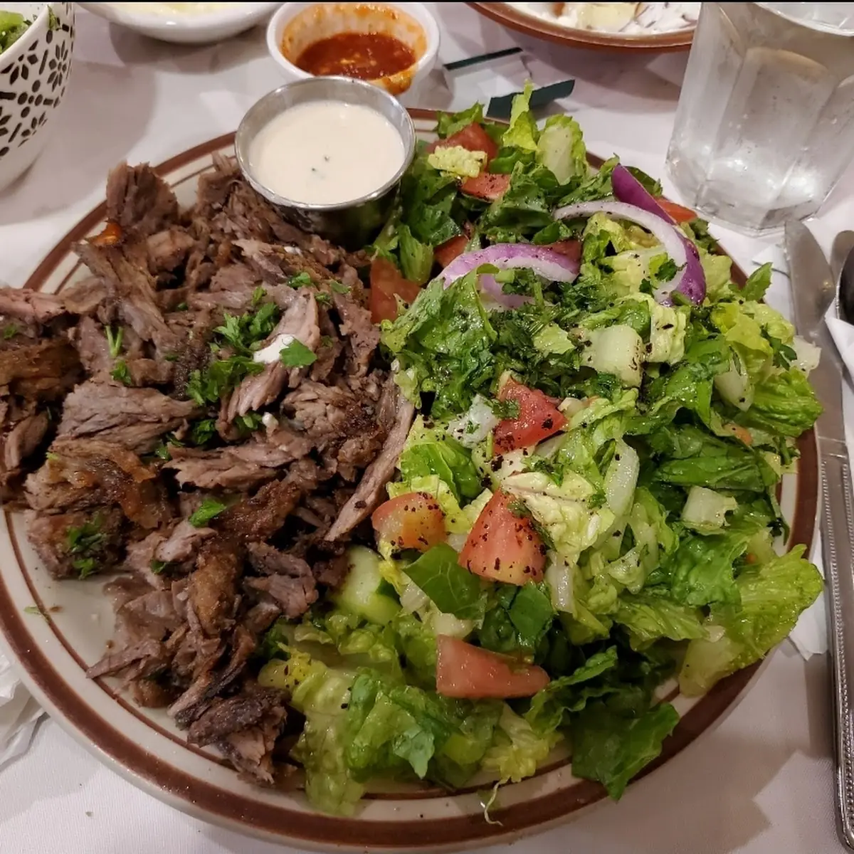 Meat Shawarma Platter