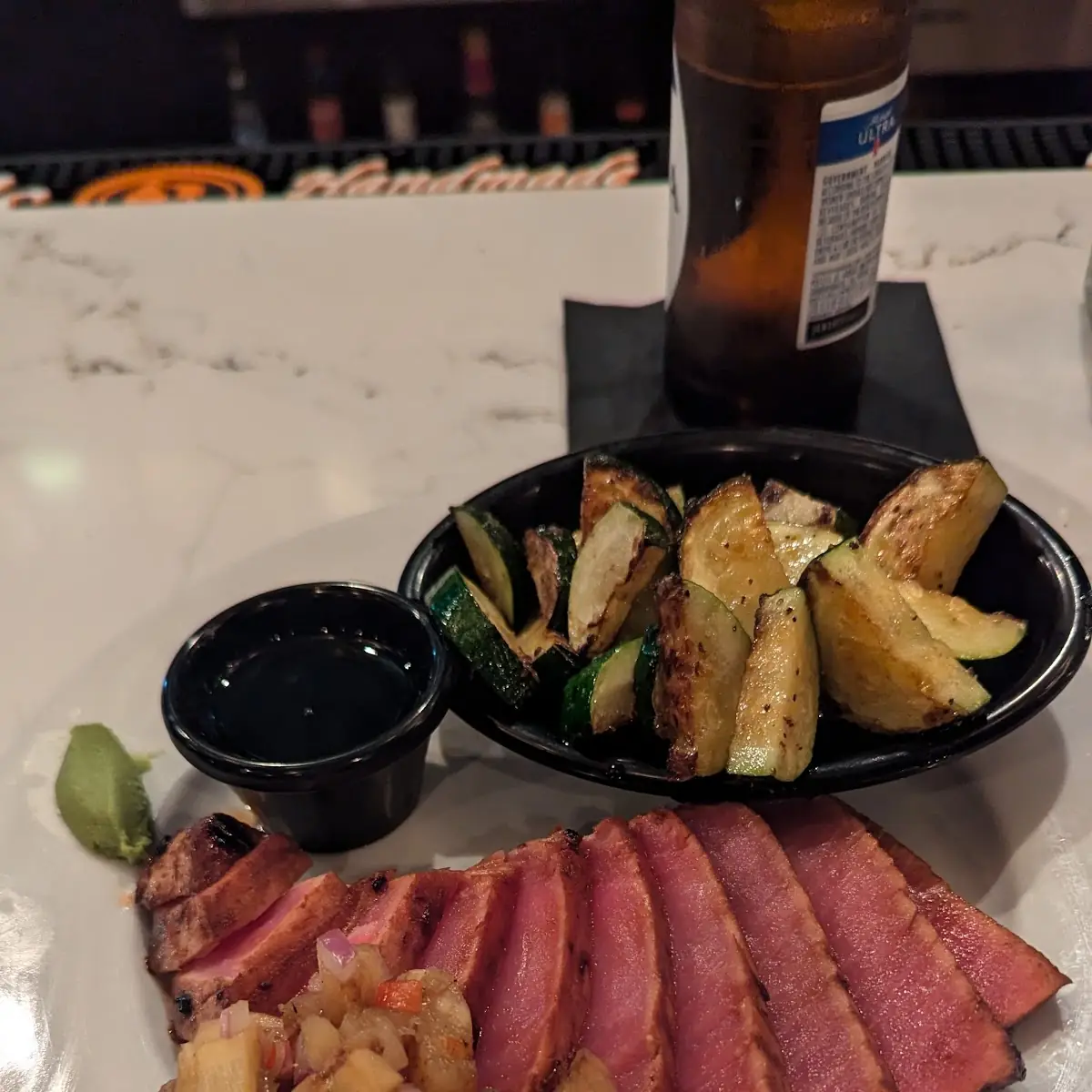 Ahi Tuna with Carrots