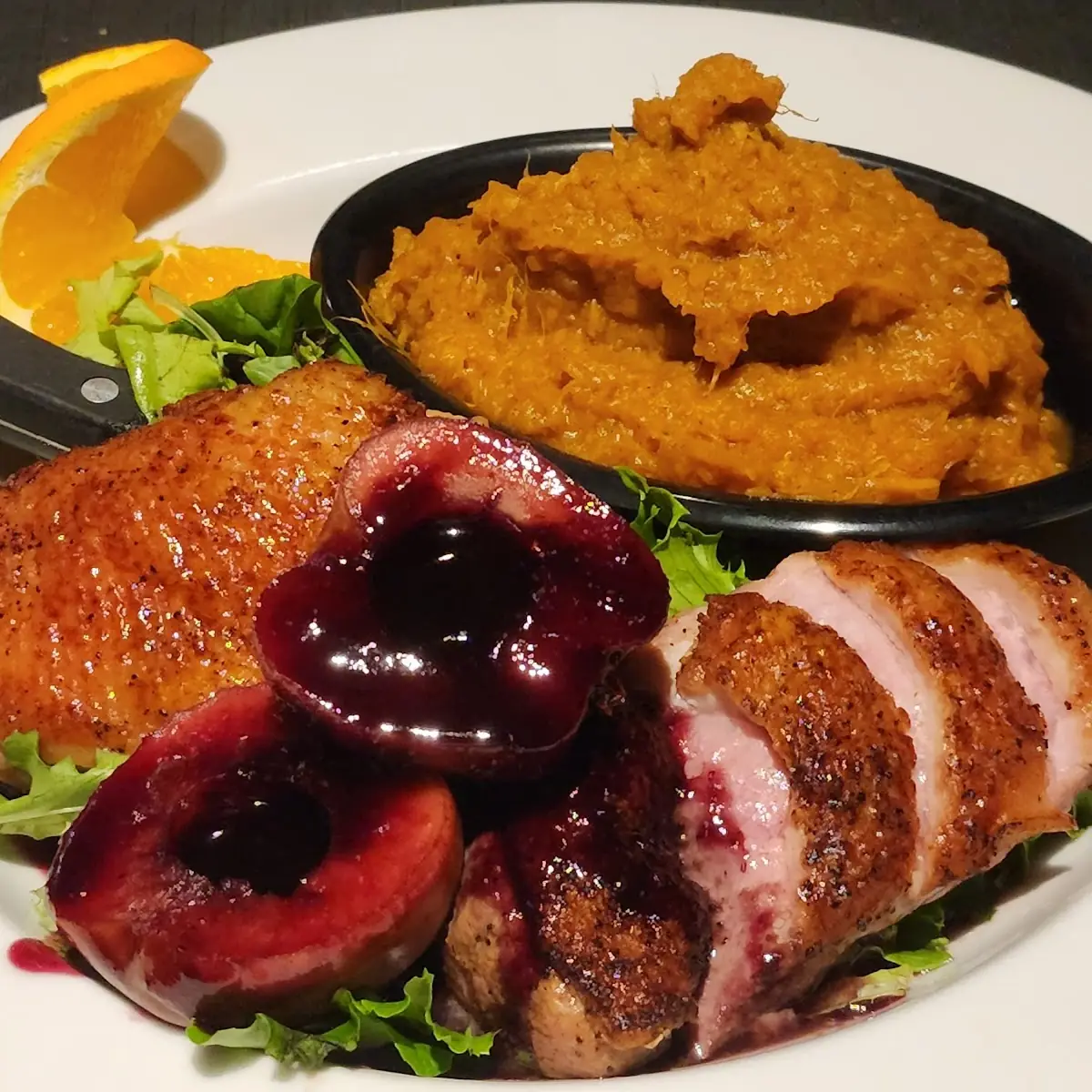 Duck and Sweet Potato