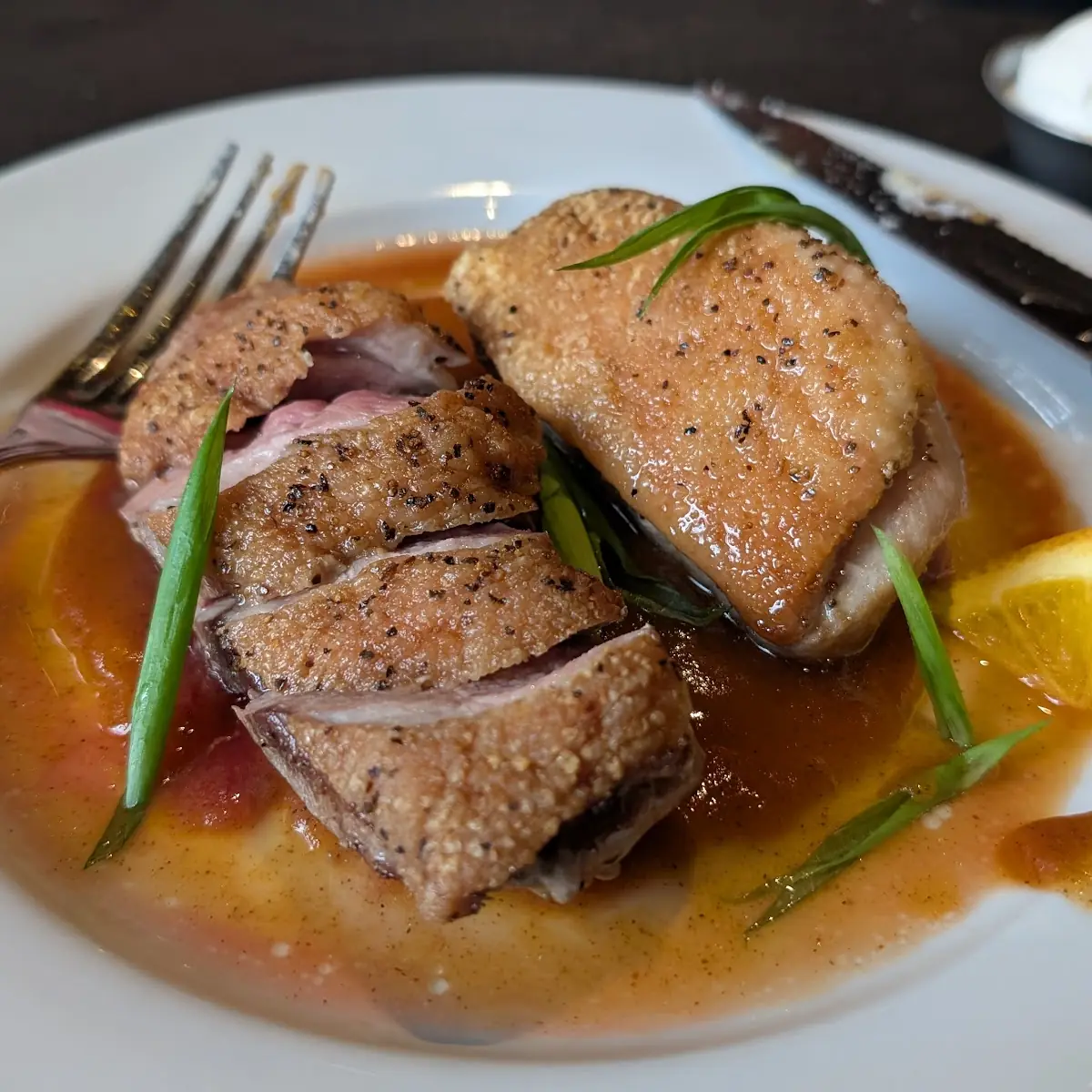 Pan Seared Duck Breast