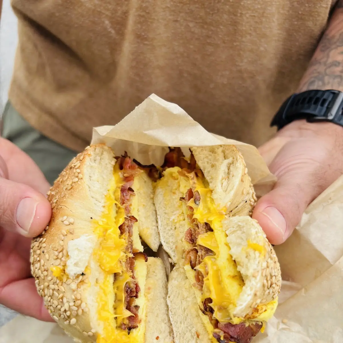 Steak Egg & Cheese Bagel