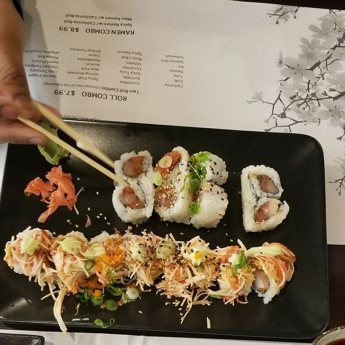 Various Sushi Rolls