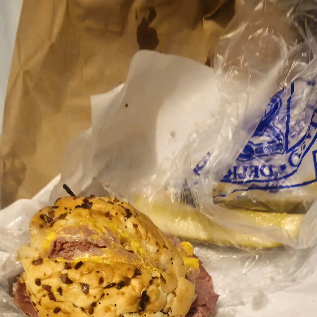 Pastrami Egg Roll
