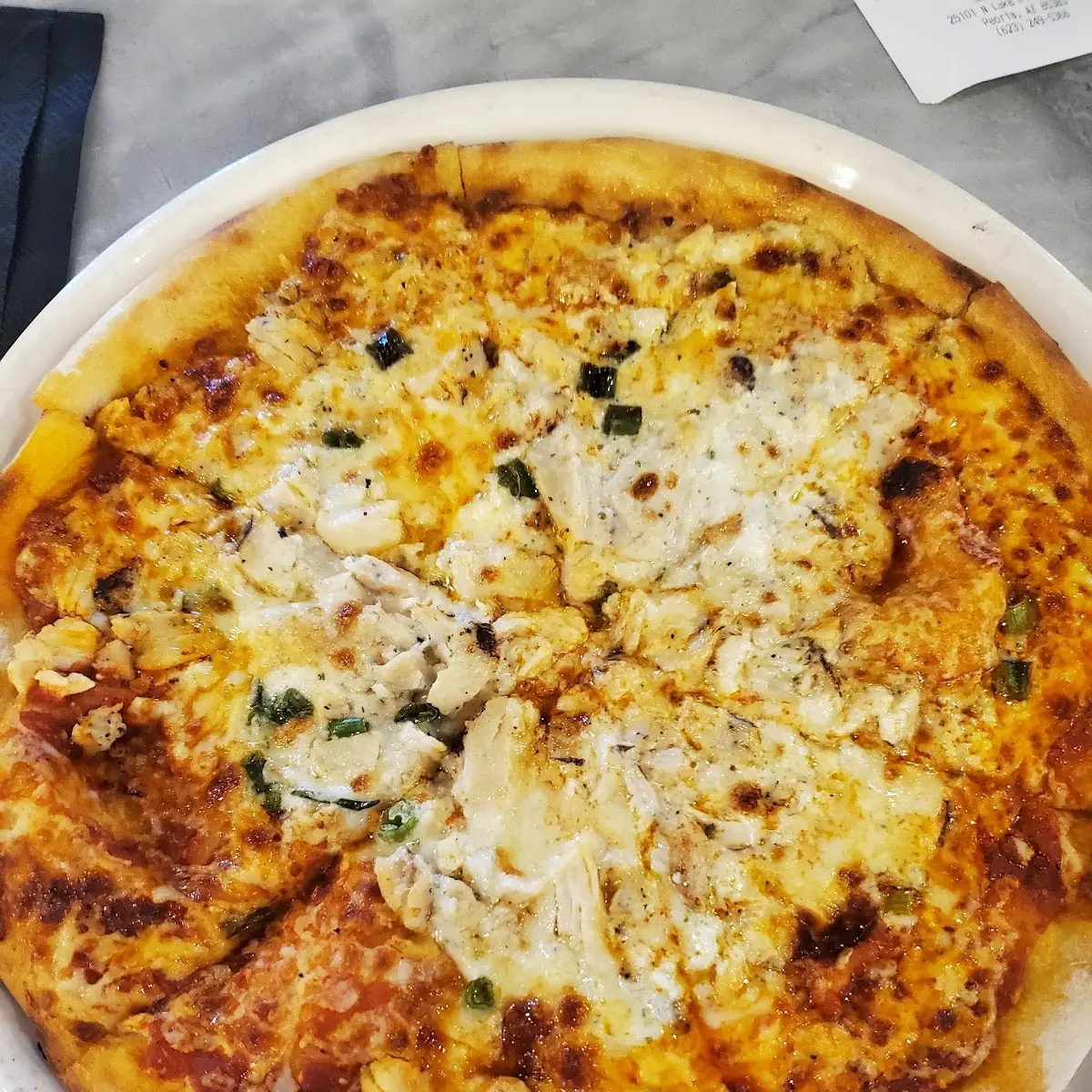 Spicy Buffalo Chicken Pizza