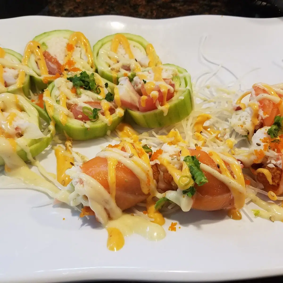 Colorado River Roll and Pink Lady
