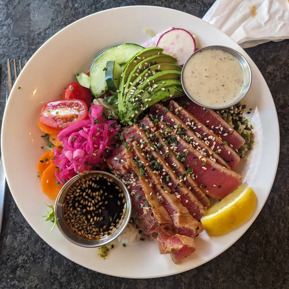 Seared Ahi Tuna Bowl