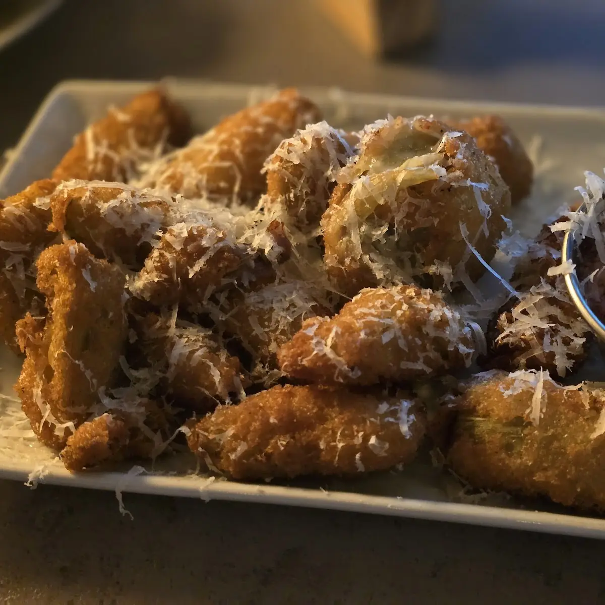 Fried Cauliflower Hearts
