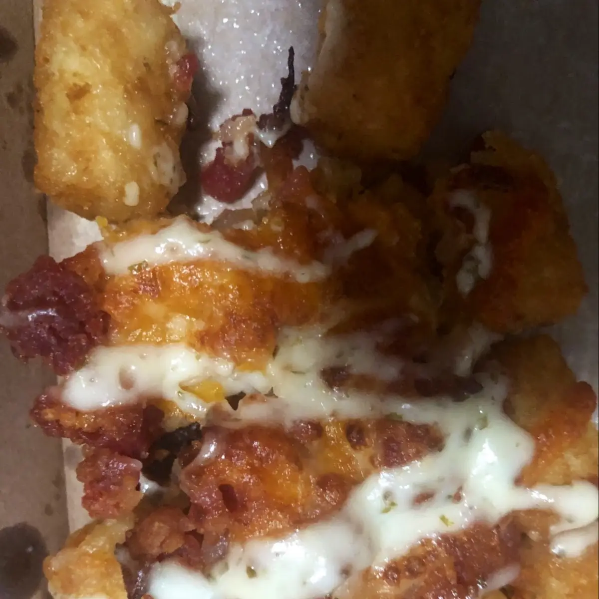 Bacon and Cheese Tots